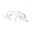 Ver imagem 1 de Escultura Leopardo Pantera em Poliresina Branca Mart 61cm