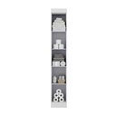 Ver imagem 2 de Guarda-roupa Modulado Cecília 1 Porta Branco - Pnr Móveis