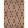 Tapete Sisal Eco Nature Geo 77 Bege-Chumbo 0,50x0,80M - J Serrano - 1