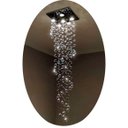 Ver imagem 1 de Lustre de Cristal Legítimo 1,50 Metro em Espiral - Transparente