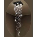 Ver imagem 2 de Lustre de Cristal Legítimo 1,50 Metro em Espiral - Transparente