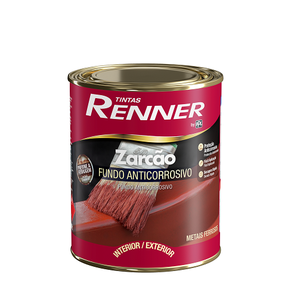 Zarcão Laranja 900ml Fundo Anticorrosivo Renner Unico