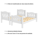 Ver imagem 5 de Beliche C/ Estrado e Escada Reforçado Pérola C/ 2 Colchões Probel D20