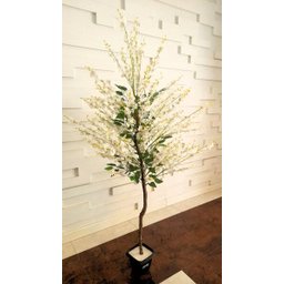 Planta Artificial Árvore CHUVA BRANCA com 1,60 metros de altura - 1