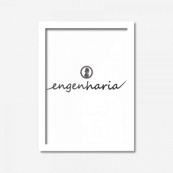 Quadro Decorativo Engenharia 45cmx33cm Los Quadros - 1