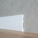 Ver imagem 4 de Rodape Poliestireno 10cm Liso Branco Rodapeshop - 2,4 Metros