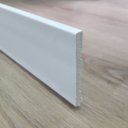 Ver imagem 3 de Rodape Poliestireno 10cm Liso Branco Rodapeshop - 2,4 Metros