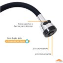 Ver imagem 4 de Bico Arejador Duplo Jato Abs Cromado C/preto P/ Bica Gourmet