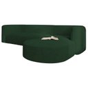 Ver imagem 7 de Sofá Modular Sala de Estar Decoração Luxo 265cm Lado Esquerdo Suede Celinne Luxuoso