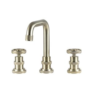 Torneira Para Banheiro Misturador Duplo Comando Jatobá Pingoo.casa - Dourado