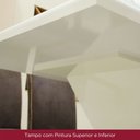 Ver imagem 7 de Mesa de Jantar 6 Lugares Bela Nature/off White/marrom Amêndoa Bela - Pnr Móveis