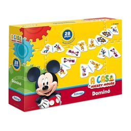 Jogo de Dominó A Casa do Mickey Mouse - 28 Peças - Xalingo - 3