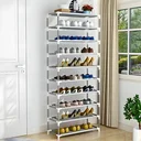 Ver imagem 2 de Sapateira Vertical Organizador com 9 Prateleiras