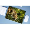 Mouse Pad Emborrachado Personalizado Animais Exóticos Selvagens, 40x30 - Onça Pintada - 1