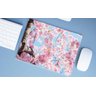 Mouse Pad Emborrachado Personalizado Coleção Estampas Flores Floral, 40 x 30 - Flor de Cerejeira - 1