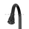 Torneira Para Cozinha Gourmet Inox Misturador Extensível Duplo Comando Içá Pingoo.casa - Preto - 4