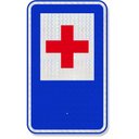 Ver imagem 1 de Placa Pronto Socorro Sau-10 Resolução Contran Nº 180