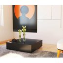 Ver imagem 3 de Mesa Quadrada Bloco Centro Sala 80cm Mdf Preto