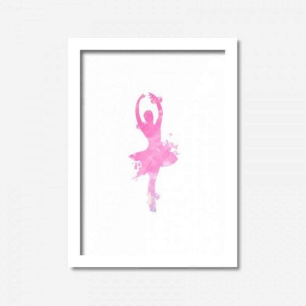 Quadro Decorativo Bailarina 45cmx33cm Los Quadros - 1