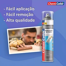 Kit 2 Removedor de Tintas Spray Chemicolor 400ml - 7