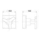 Ver imagem 2 de Acabamento para Registro Docol City 877172 Docolbase 1/2", 3/4" e 1" Ouro Escovado