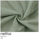 Ver imagem 6 de Poltrona Decorativa Giratória com Puff Liz Bouclé Verde Claro - Nexta Casa