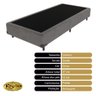 Cama Box + Colchão Black Star Solteiro 78x188 King Star - 3