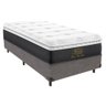 Cama Box + Colchão Black Star Solteiro 78x188 King Star - 1