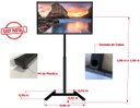 Ver imagem 3 de Suporte Suportaço Ped-05 de Chão para Tv/monitor de 14 até 75 Preto