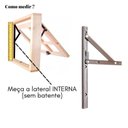 Ver imagem 3 de Articulador para Janela Max-ar Mrl 250mm Alumínio Natural Rodinato