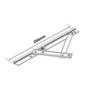 Ver imagem 2 de Articulador para Janela Max-ar Mrl 250mm Alumínio Natural Rodinato