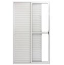 Ver imagem 1 de Porta Balcão 3 Folhas Veneziana 210x150 Branco Linha 22