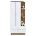Ver imagem 1 de Guarda Roupas Infantil 2 Portas 2 Gavetas Amarelinha Henn