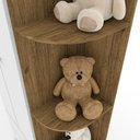 Ver imagem 4 de Guarda Roupas Infantil 2 Portas 2 Gavetas Amarelinha Henn