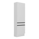 Ver imagem 1 de Paneleiro com Rodapé 2 Portas Veneza Multimóveis MP2121.964 Branco/Preto