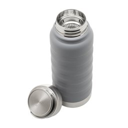 Garrafa Térmica Wolff de Aço Inox Trekk Cinza - 1