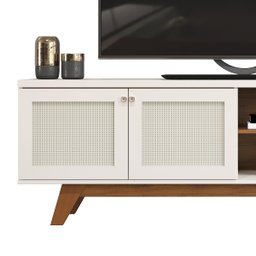 Rack para Tv até 60 com 1,80 x 60cm Zara - DJ Móveis                                                                                            - 8