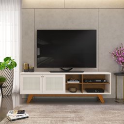 Rack para Tv até 60 com 1,80 x 60cm Zara - DJ Móveis                                                                                            - 1