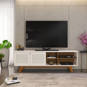Rack para Tv até 60 com 1,80 x 60cm Zara - DJ Móveis                                                                                           