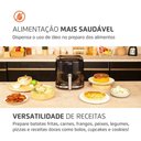 Ver mais imagens de Fritadeira sem Óleo Mondial Air Fryer Digital 5l Preto 2000w 127v - Af-50-dv