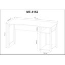 Ver imagem 6 de Mesa Gamer com 1 Prateleira Preto com Vermelho Tecnomobili Me4152 Cor: Preto/azul
