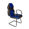 Cadeira Gamer Interlocutor Linha Gamer Racing Azul - 3