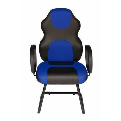 Cadeira Gamer Interlocutor Linha Gamer Racing Azul