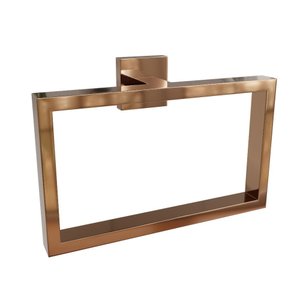 Porta Toalha Argola Eterna Italy Line Inox 304 Red Gold