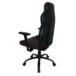 Cadeira Gamer com Almofada Linha Gamer Racing Preto - 4