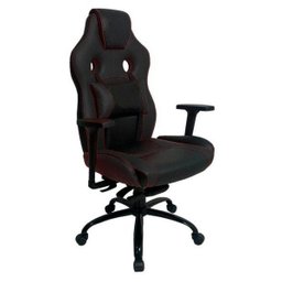 Cadeira Gamer com Almofada Linha Gamer Racing Preto - 1