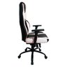 Cadeira Gamer com Almofada Linha Gamer Racing Branco - 3