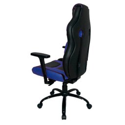 Cadeira Gamer com Almofada Linha Gamer Racing Azul - 4