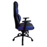 Cadeira Gamer com Almofada Linha Gamer Racing Azul - 3