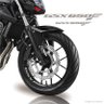 Adesivo Roda Moto Refletivo Prata Aro Interno Gsx-650 F - 1